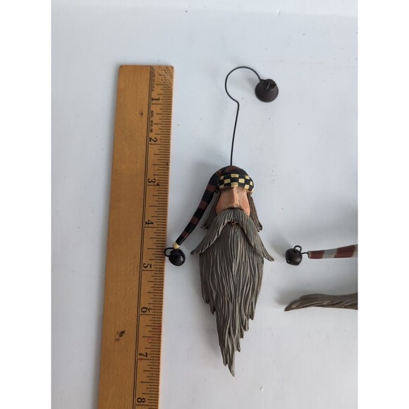 Set of 3 Williraye Studio Collection Santa Tree Ornaments - Picture 2 of 7